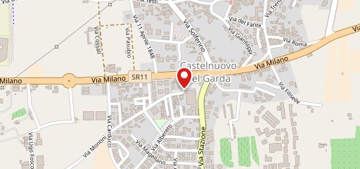 Pizzeria Spizzati Castelnuovo sulla mappa
