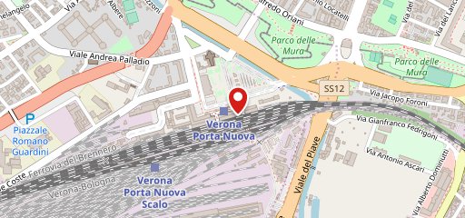 Spizzico Verona Porta Nuova sulla mappa