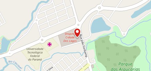 Spoleto Cidade dos Lagos no mapa