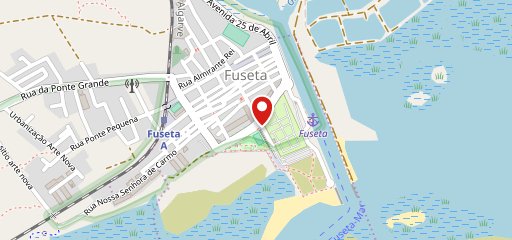 Sport Lisboa e Fuzeta no mapa