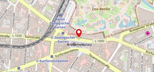 Spreegold Bikini Berlin sur la carte