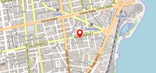 Square Cosmopolitan Bar Catania sulla mappa