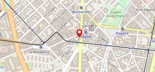 Square Bar sulla mappa