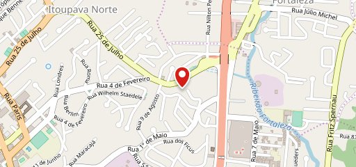 Sr. Batata Blumenau no mapa