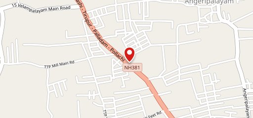 Dindigul Sri Alagappa briyani on map