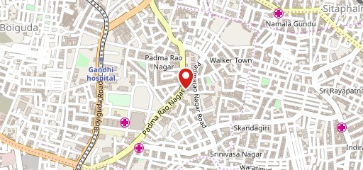 Sri Balaji Family Dhaba Padmaraonagar on map