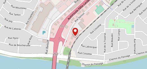 Express St-Hubert sur la carte