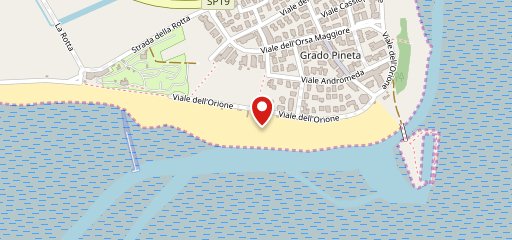 Stabilimento Airone ristorante, Grado