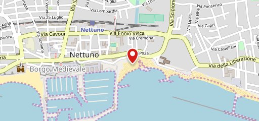 Stabilimento balneare Le Sirene sulla mappa