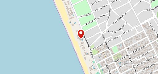 Stabilimento Ondina Fregene sulla mappa