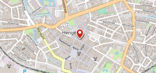 Stadscafé de Basiliek Hengelo sur la carte