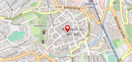 stadt:cafe Biberach on map