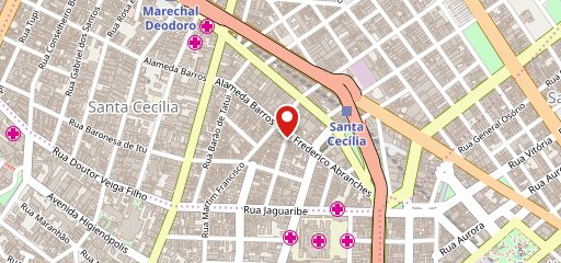 Star City Restaurante no mapa