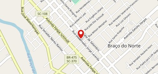 Fagundes restaurante e pizzaria no mapa