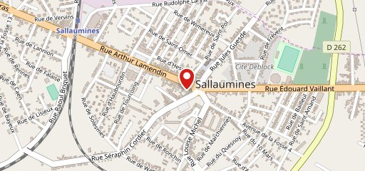 star pizza sallaumines sur la carte