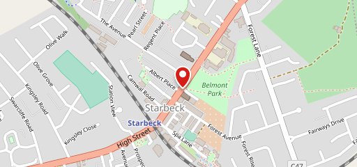 Starbeck Tandoori on map