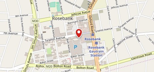 Starbucks Rosebank on map