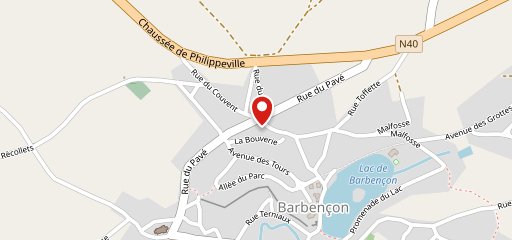 L'Auberge du Lac Starchef sur la carte