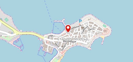 Stari Grad, Nessebar sur la carte