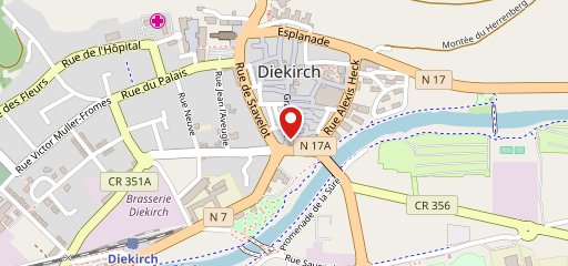 Steakbar Diekirch sur la carte