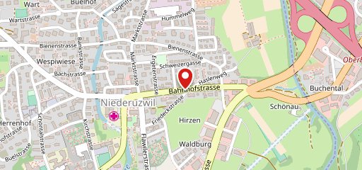 Steakhouse Hot Stone Niederuzwil sulla mappa