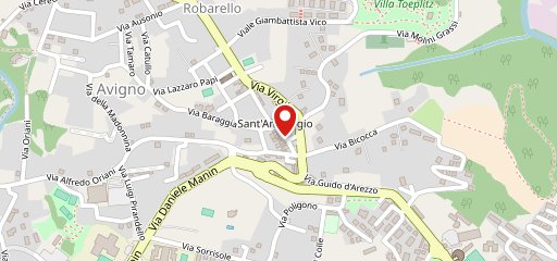 Pizzeria La Stella di Sant'Ambrogio sulla mappa