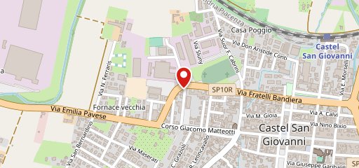 Stella ristorante sulla mappa