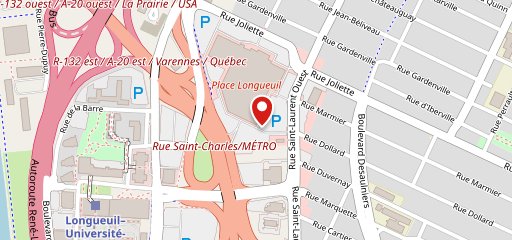 Rôtisserie St-Hubert sur la carte