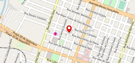 Restaurante e churrascaria stigger no mapa