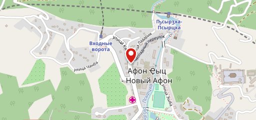 Столовая sur la carte