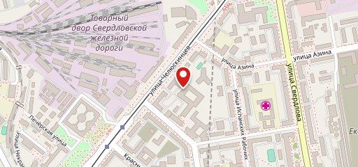 Столовая sur la carte