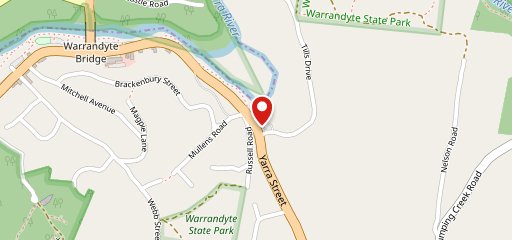 Warrandyte Stonehouse Cafe on map