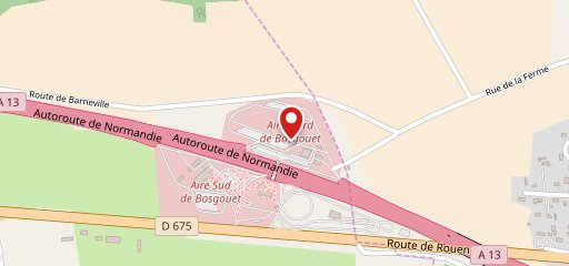 Stratto Aire de Bosgouet Nord - A13 sur la carte