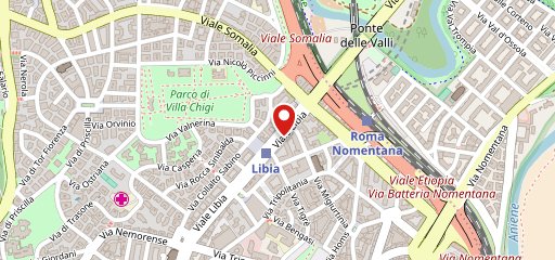 Streatart Roma sur la carte