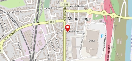 Street food Mondelange sur la carte