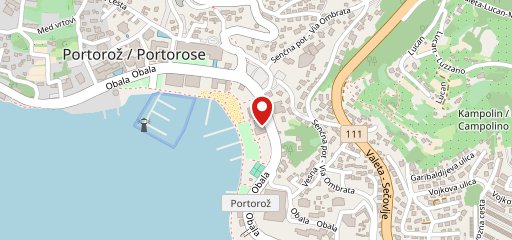 Bungalow Portorož sulla mappa