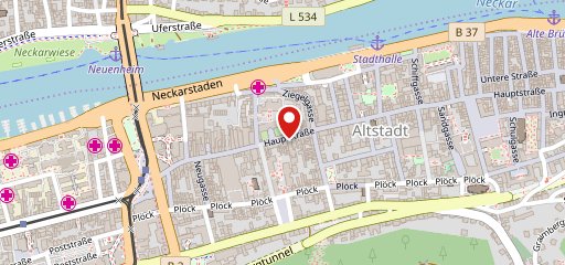 Strohauer's Café Alt Heidelberg sur la carte