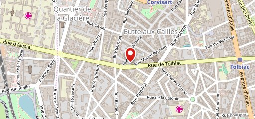 Restaurant Suave sur la carte