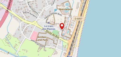 Subway sur la carte