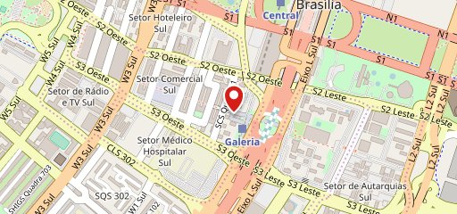 Cafeteria Metrô no mapa