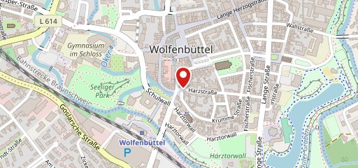 Subway Deutschland Wolfenbüttel sur la carte