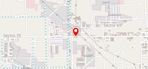 Subway on map