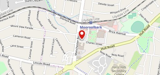 Subway Mooroolbark on map