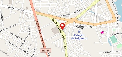 Sucaria BaBiel Salgueiro PE no mapa