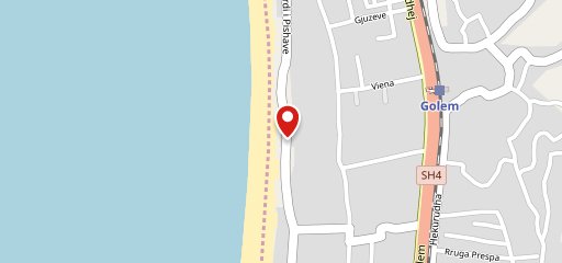 Beach Bar Edi sur la carte