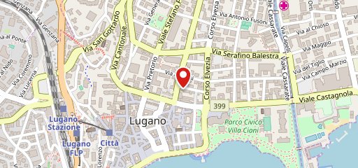 Sugar Lugano sur la carte