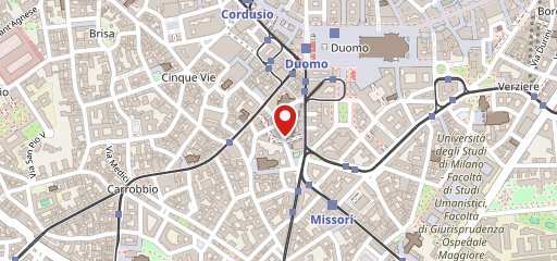 Sugo Milano - Duomo sur la carte