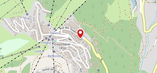 Sumosan Courchevel sur la carte