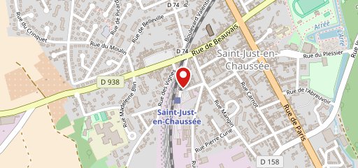 SUN BURGER SAINT JUST sur la carte