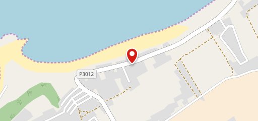 Sunny Beach - Restaurant - plage privée sur la carte